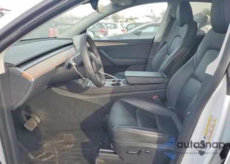 2023 Tesla Model Y z USA, uszkodzony, nr VIN 7SAYGDEDXPF932383